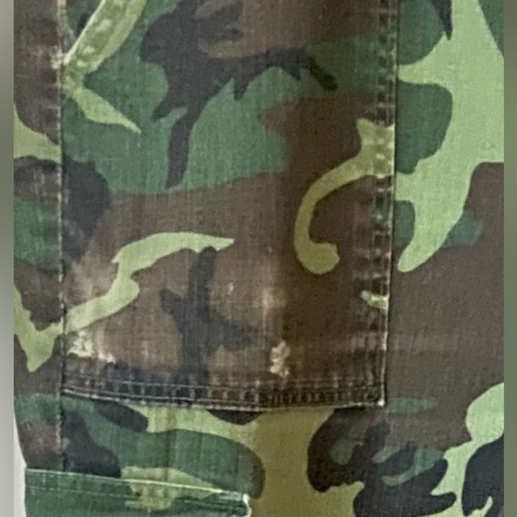 Five Brother Vintage 70’s Mens Camouflage Cargo Pants MADE IN USA 32x30 - Picture 12 of 15